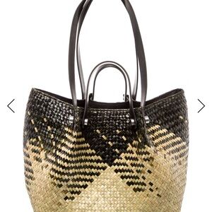 AllSaints Straw Tote